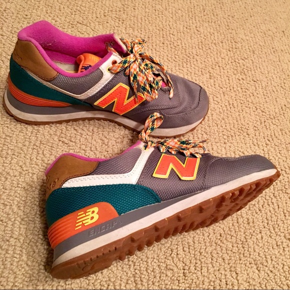 new balance multicolor shoes